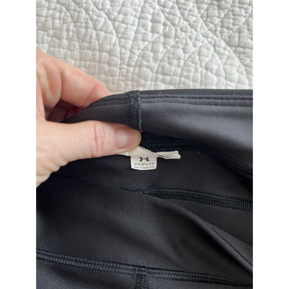 Under Armour Heat Gear Legging Pant Black Small Workout Gym Compression Fitness - Picture 6 of 6